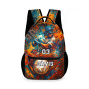 Doodle Game Style Customized Backpack - Includes Basketball, Soccer, Baseball, Rugby And All Kinds Of Ball Games - A Great Gift For Kids During The School Season!