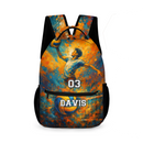 Doodle Game Style Customized Backpack - Includes Basketball, Soccer, Baseball, Rugby And All Kinds Of Ball Games - A Great Gift For Kids During The School Season!