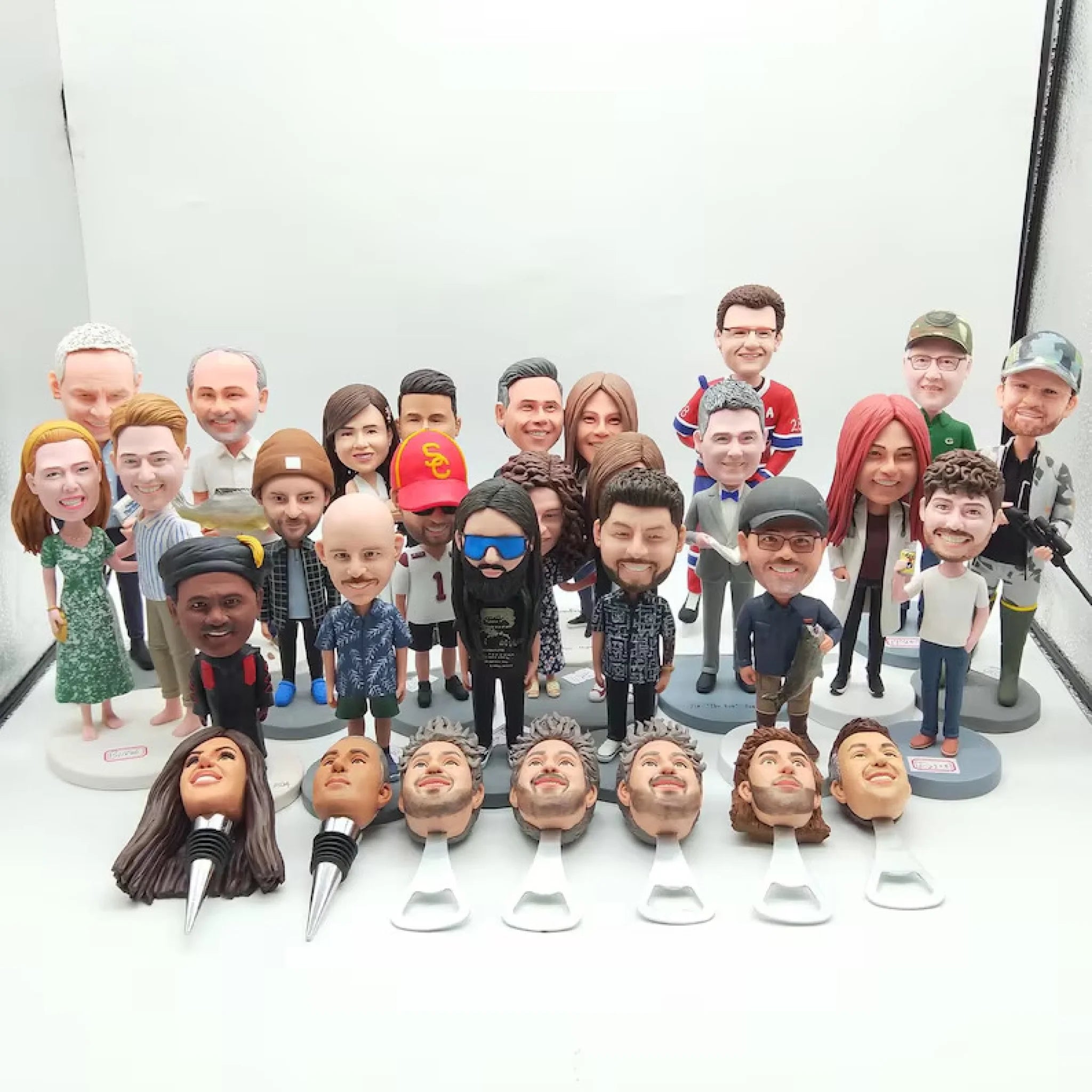 💖 Custom Crafted Clay Figurine from Your Photo – Unique Gift for Dad, Partner or Friend!
