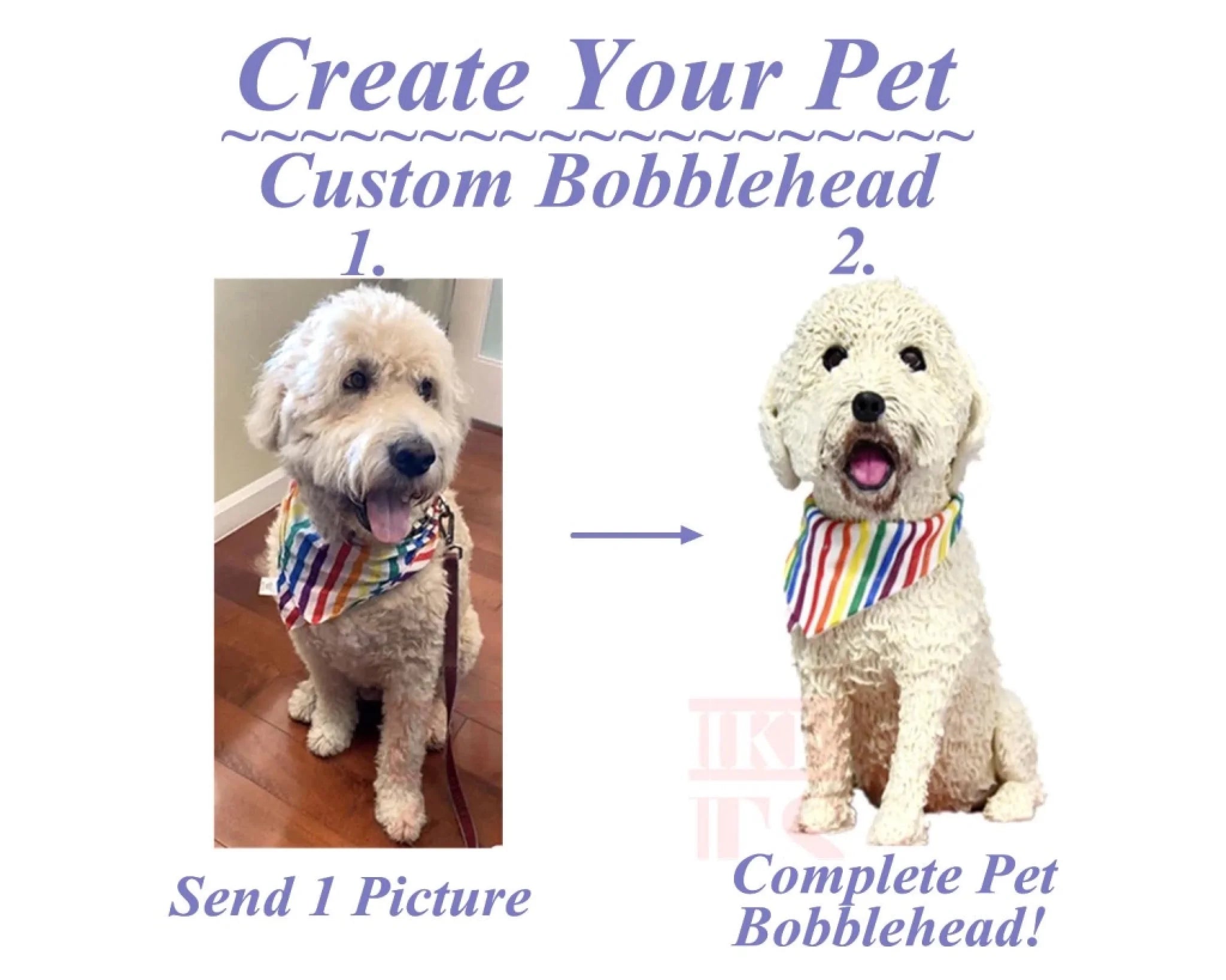 💖 Customized Clay Figurines Based On Your Pet'S Photo - Customize A One-Of-A-Kind Keepsake For Your Own Pet!