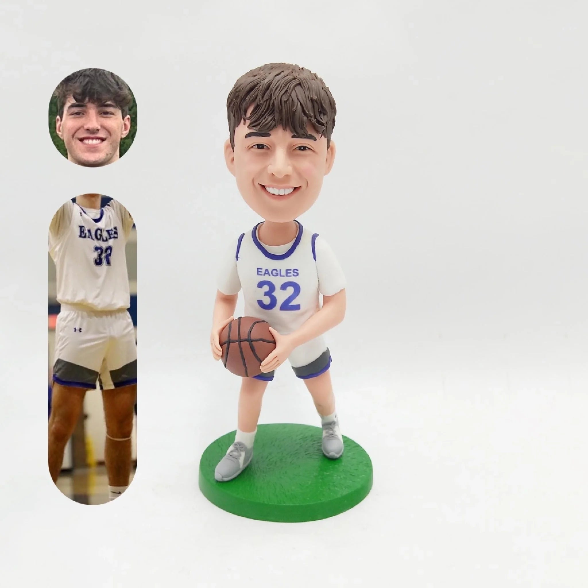 Engraved Customized Basketball Player Figurine - Gift Ideas for Basketball Player Lovers