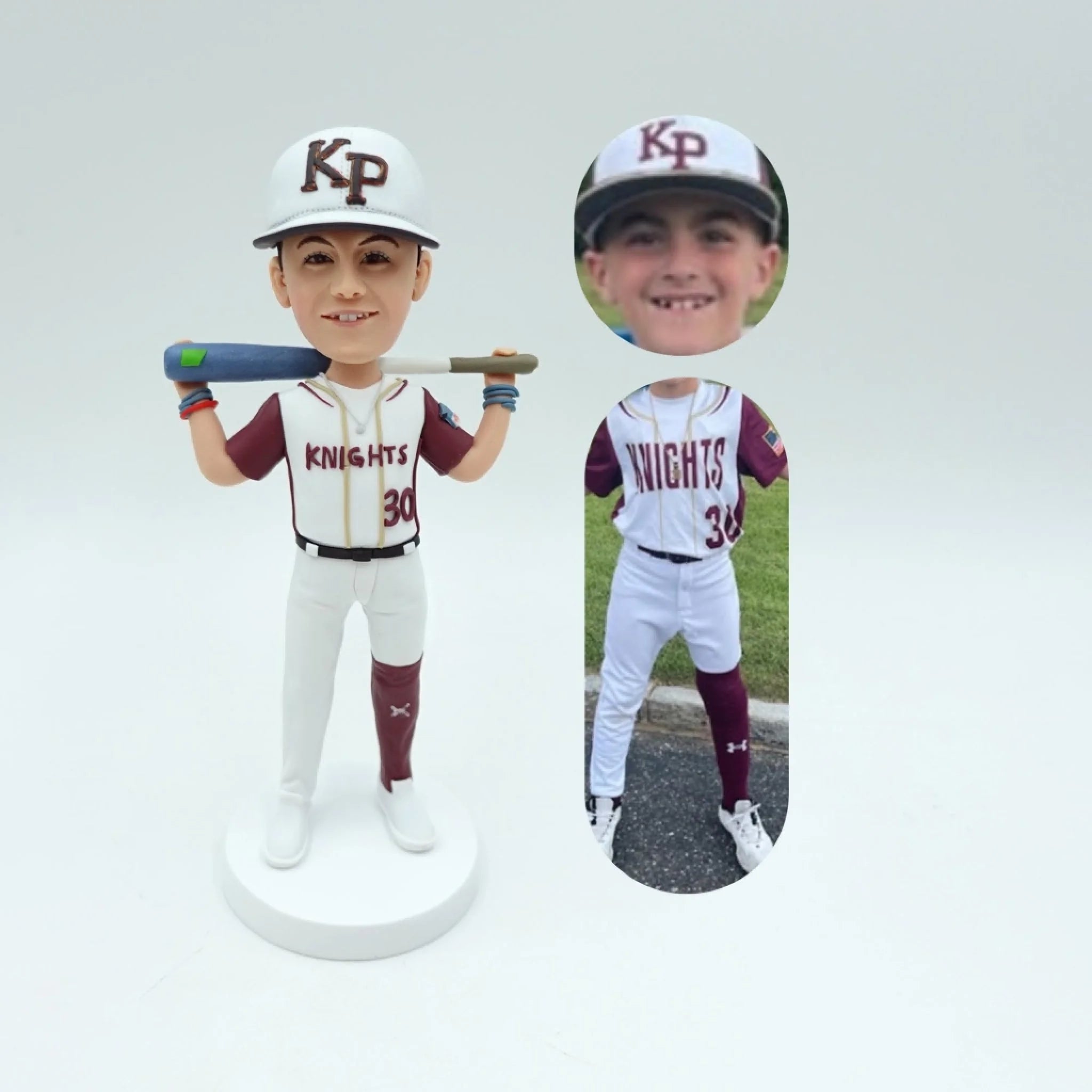 Engraved Customized Baseball Player Figurine - Gift Ideas for Baseball Player Lovers