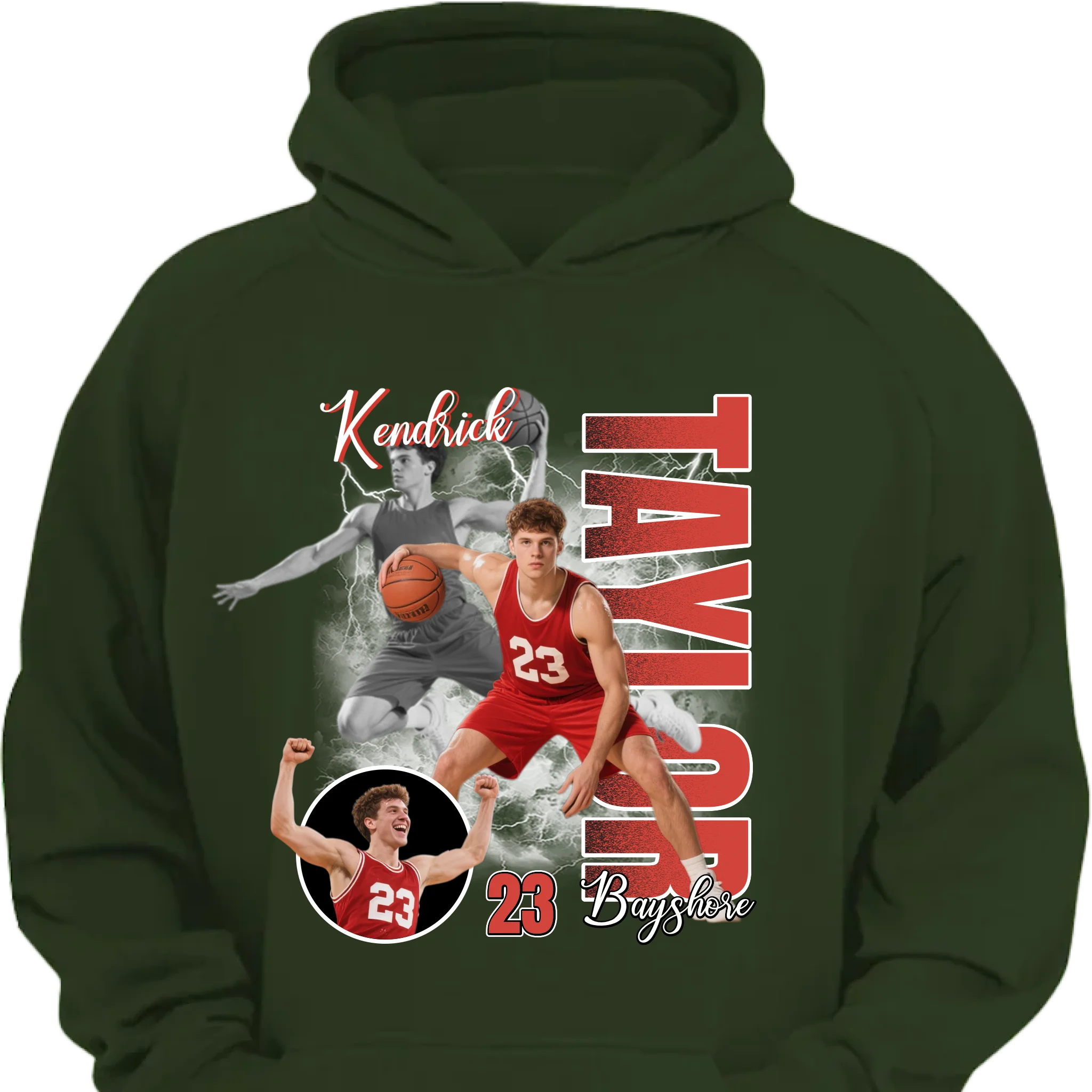 Hoodie Army Green3