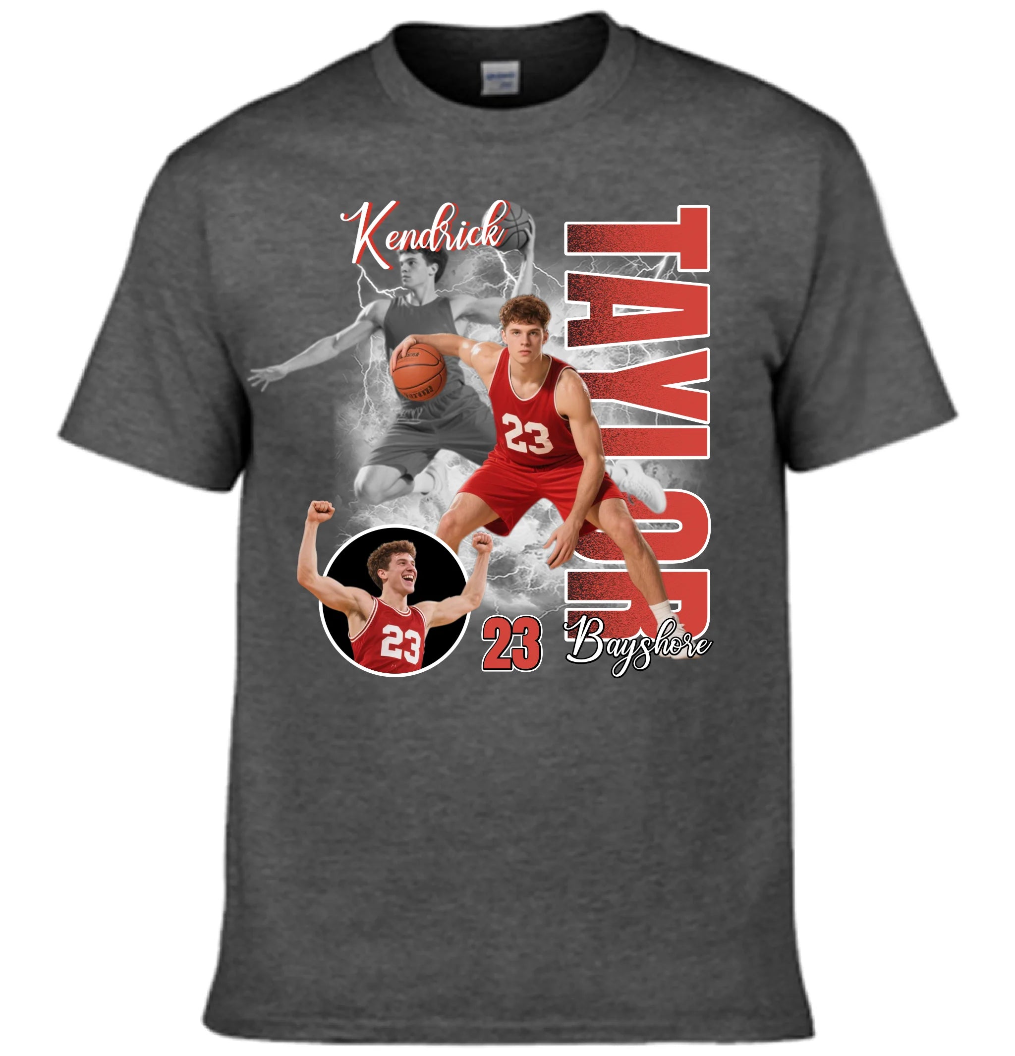 Customized Sports-themed Clothing - Personalized Name, Team Name, Number - The Best Gift for Players copy