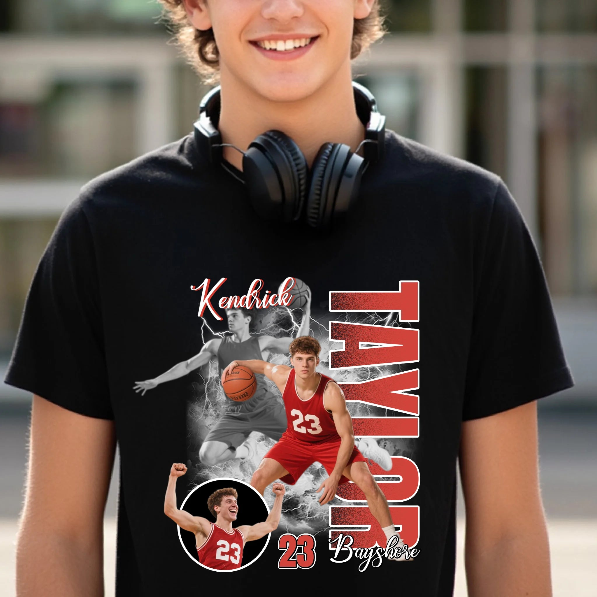 Customized Sports-themed Clothing - Personalized Name, Team Name, Number - The Best Gift for Players copy