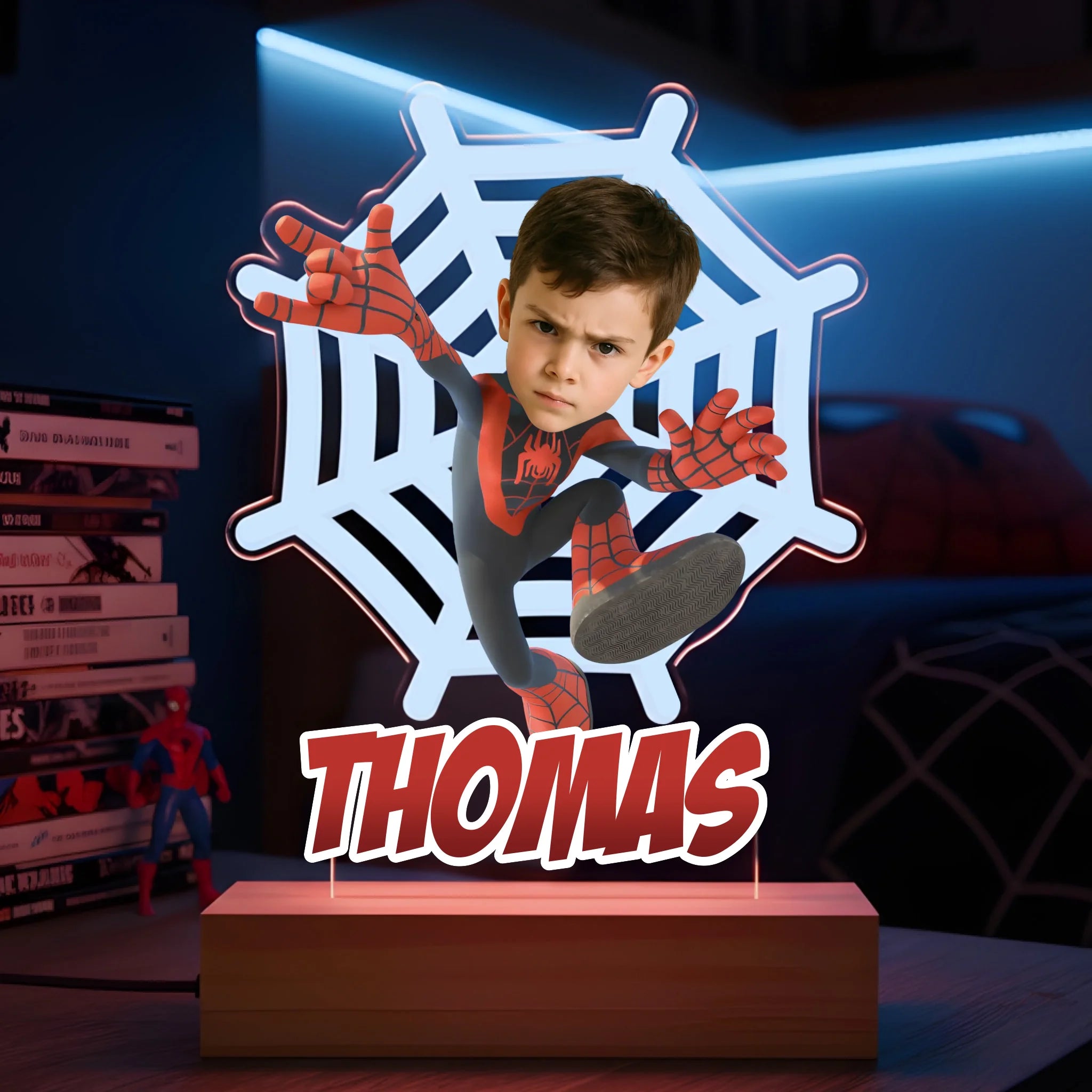 Spiderman led light 201