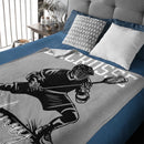 Custom Lacrosse Player Blanket – Personalized Sports Throw with Multiple Moves – Gift for Boys & Athletes