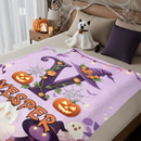 Halloween bed blanket