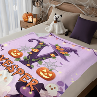 Halloween bed blanket