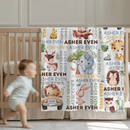 Crib blanket mockup