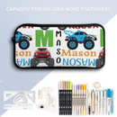 Personalized Monster Trucks Name Backpack