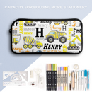 Personalized Name Construction Backpack - Gift For Kids Birthday