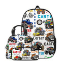 Livraison gratuite✈️Sac à dos Monster Truck avec nom personnalisé