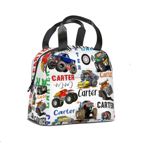 Livraison gratuite✈️Sac à dos Monster Truck avec nom personnalisé