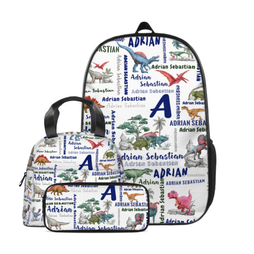 Free Shipping✈️Personalized Custom Dinosaur Name Backpack - Gifts For Kids