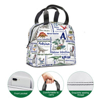 Personalized Custom Dinosaur Name Backpack - Gifts For Kids