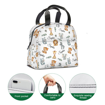 Livraison gratuite✈️Friends Of The Forest Name Sac à dos personnalisé - Cadeau pour les enfants