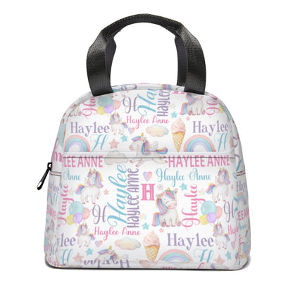 Free Shipping✈️Personalized Rainbow Unicorn Name Custom Backpack