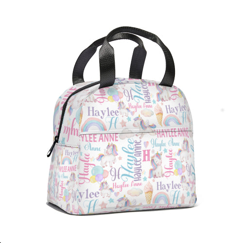 Free Shipping✈️Personalized Rainbow Unicorn Name Custom Backpack