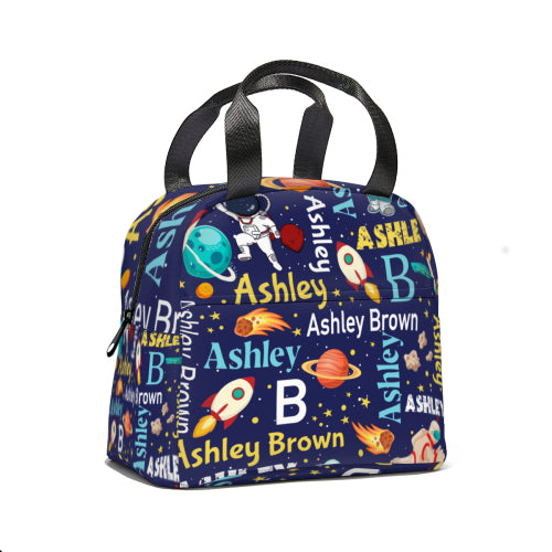 Free Shipping✈️Personalized Space Theme Backpack with Name Gift for Children