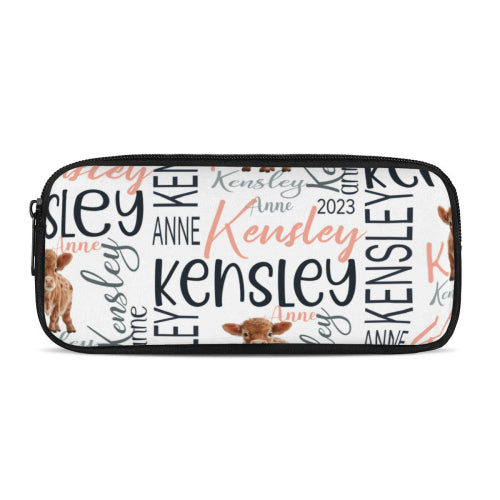 Personalized Cow Baby Blanket-Gift for Kids