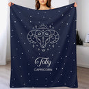 Personalized Horoscope Zodiac Blanket