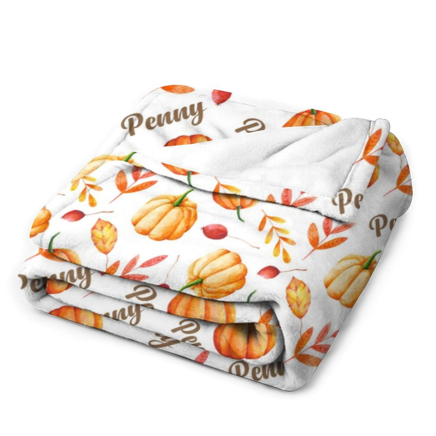 Livraison gratuite✈️Fall Pumpkin Swaddle Personnaliser la couverture pour bébé