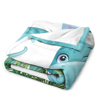 Free Shipping✈️Personalized Custom Baby Blankets,Best Gift for Baby、Newborn - Dinosaur Blanket