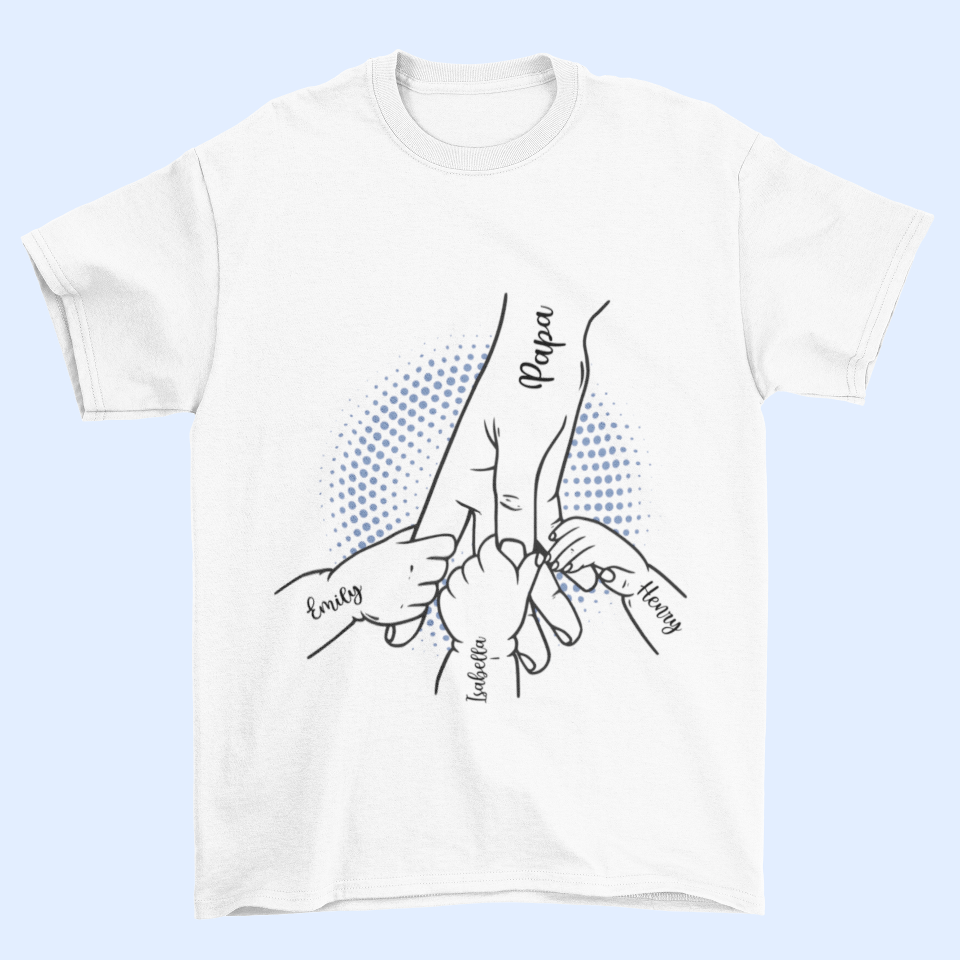 Nous sommes toujours à vos côtés - T-shirt unisexe personnalisé personnalisé pour la famille, sweat à capuche, sweat-shirt - cadeau pour les membres de la famille