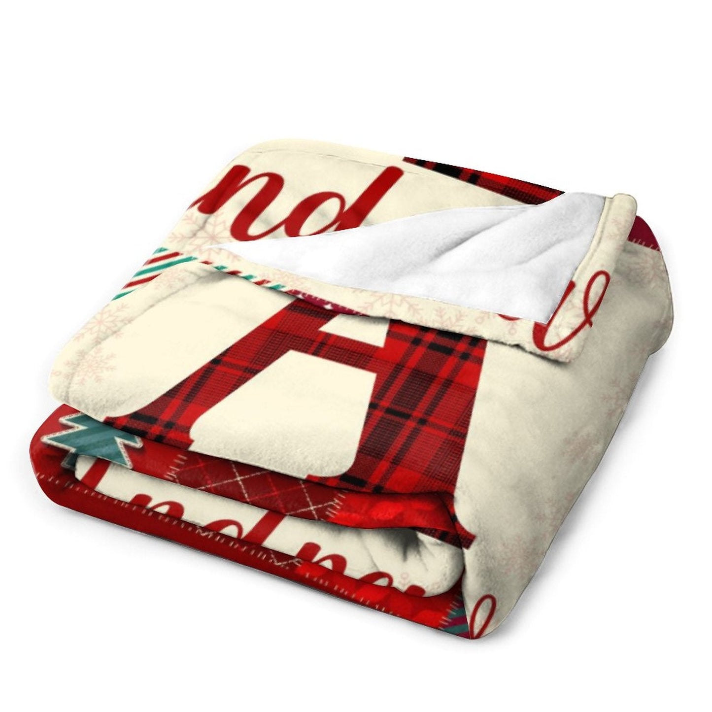 Free Shipping✈️Customized Merry Christmas Monogrammed Name Blanket-Christmas Blanket