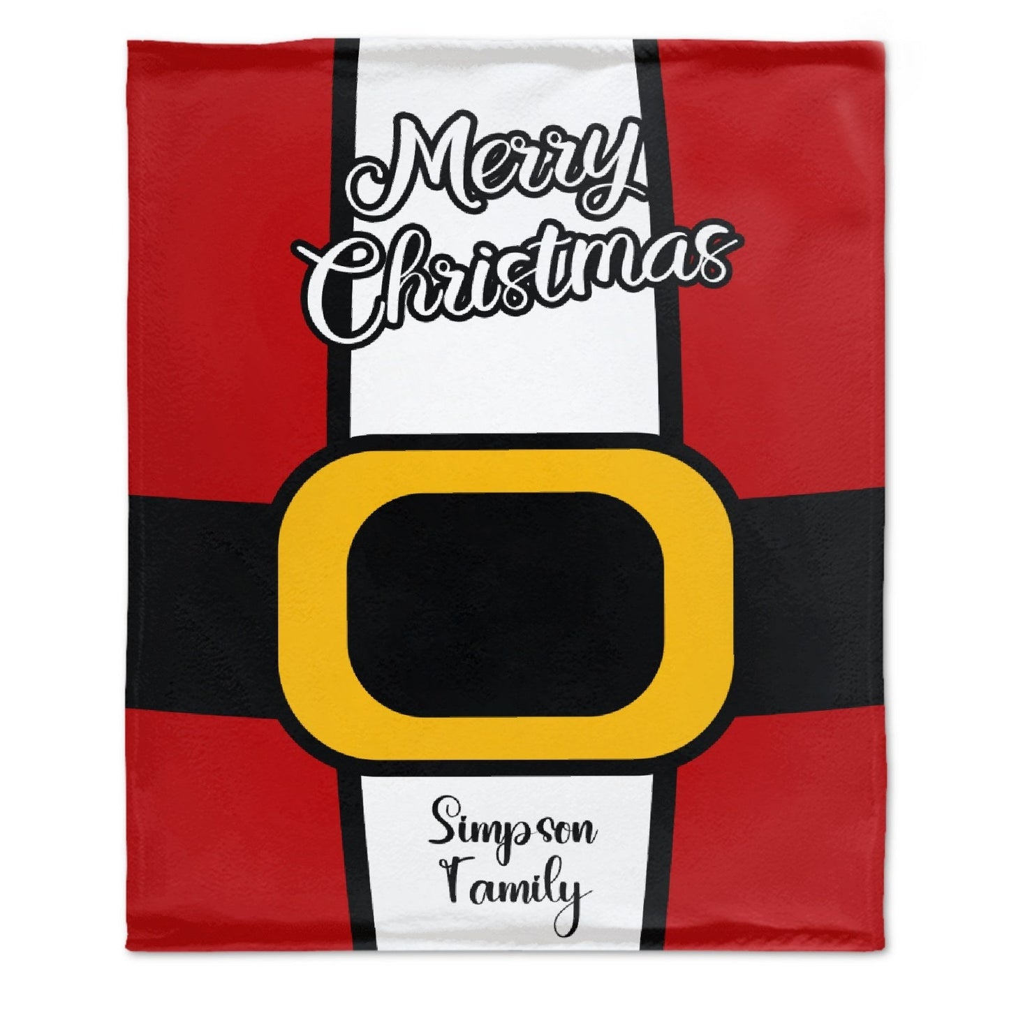 Free Shipping✈️Personalized Christmas Santa Name Blanket-Funny Christmas Gift