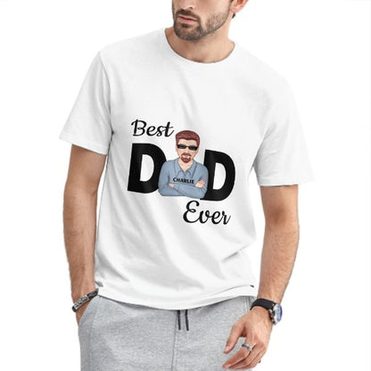 Best Dad Ever Young Man Personalized Shirt - lovscape