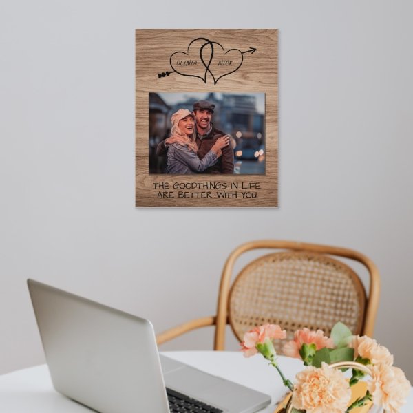 Carved in Love Photo Canvas - Lovscape