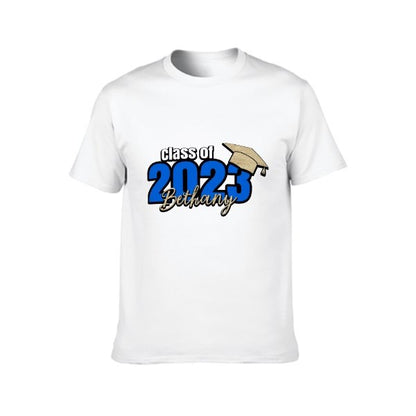 Class of 2023 Graduation Custom Name T-Shirt - Graduation Memorial Gift - lovscape