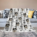 Colorful Upload Pet Image - Gift For Cat Lovers - Personalized Blanket - Lovscape