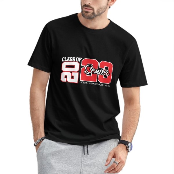 Custom Name T Shirt Senior 2023 Class of 2023 - Graduation Gift - lovscape