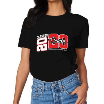 Custom Name T Shirt Senior 2023 Class of 2023 - Graduation Gift - lovscape