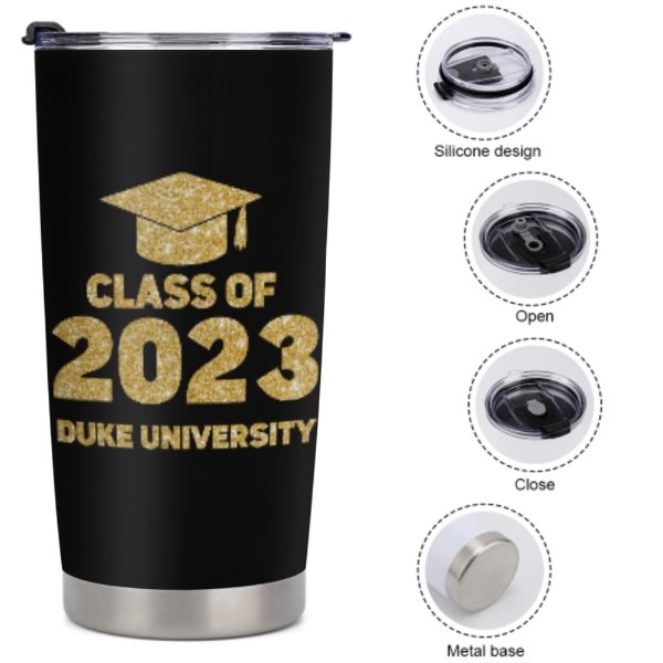 Custom Personalized Class of 2023 Tumblers - Graduation Memorial Gift - Lovscape