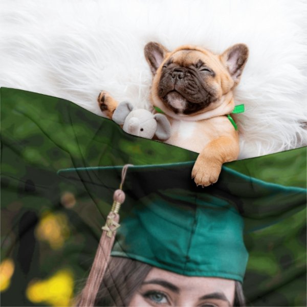 Custom Photo Graduation Blanket Senior 2023 Gift - Lovscape