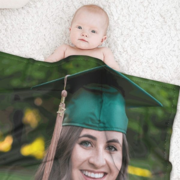 Custom Photo Graduation Blanket Senior 2023 Gift - Lovscape