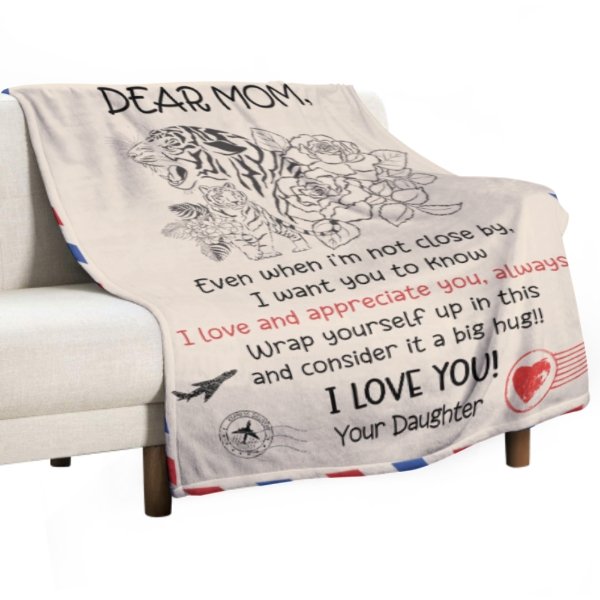 I Want You To Know I Love And Appreciate You - Gift For Mom, Blanket - Lovscape