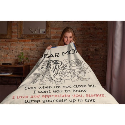 I Want You To Know I Love And Appreciate You - Gift For Mom, Blanket - Lovscape