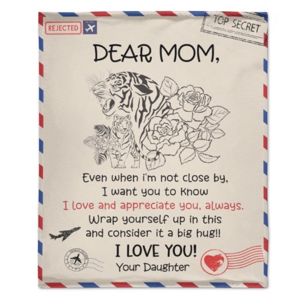 I Want You To Know I Love And Appreciate You - Gift For Mom, Blanket - Lovscape