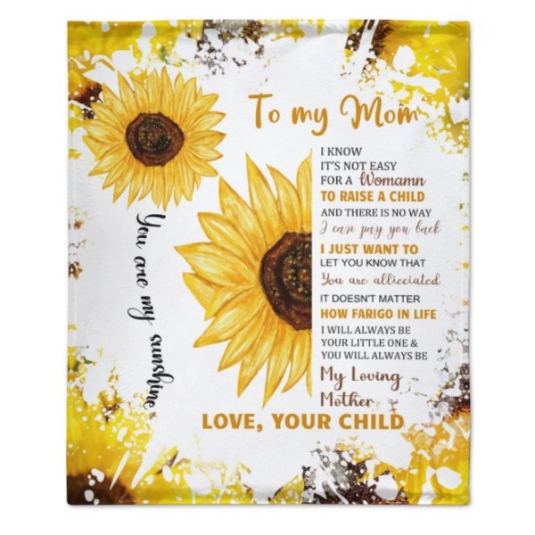 I'll Always Be Your Little One & You'll Always Be My Loving Mom - Blanket - To My Mom, Gift For Mom, Mom Gift From Daughter And Son, Birthday Gift For Mom - Lovscape