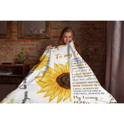 I'll Always Be Your Little One & You'll Always Be My Loving Mom - Blanket - To My Mom, Gift For Mom, Mom Gift From Daughter And Son, Birthday Gift For Mom - Lovscape