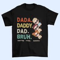 Tu es notre papa papa papa maman maman maman - T-shirt unisexe personnalisé personnalisé pour la famille - fête des pères, fête des mères, cadeau d'anniversaire pour papa, maman