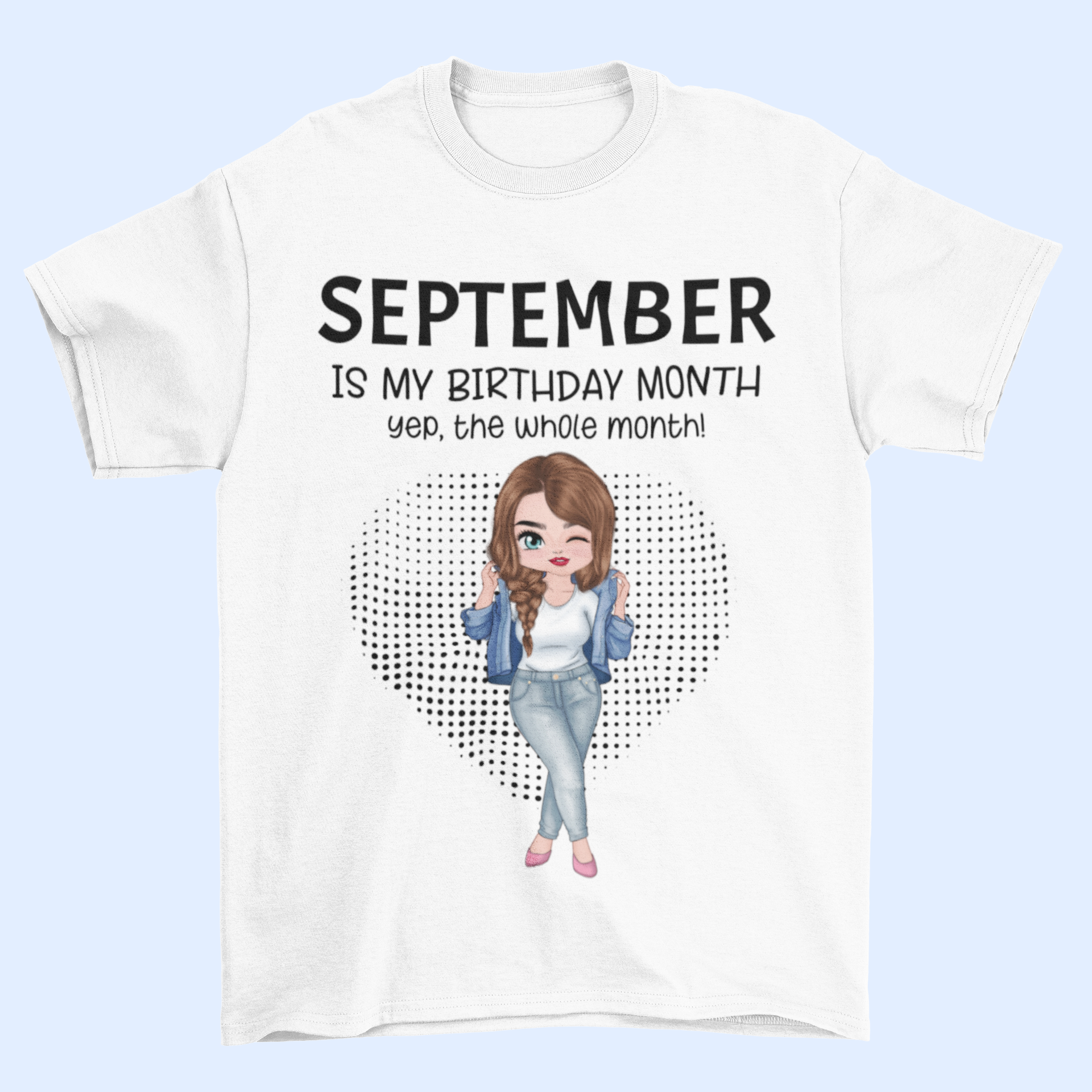 It's My Birthday Month - Family Personalized Custom Unisex T-shirt - Birthday Gift For Family Members