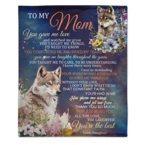 Mom, You Are The Best - Family Blanket - New Arrival, Christmas Gift For Mother From Daughter - Lovscape