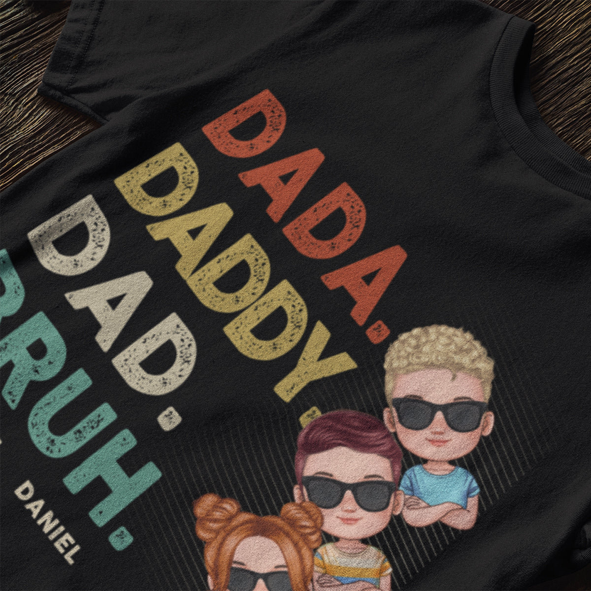 Tu es notre papa papa papa maman maman maman - T-shirt unisexe personnalisé personnalisé pour la famille - fête des pères, fête des mères, cadeau d'anniversaire pour papa, maman