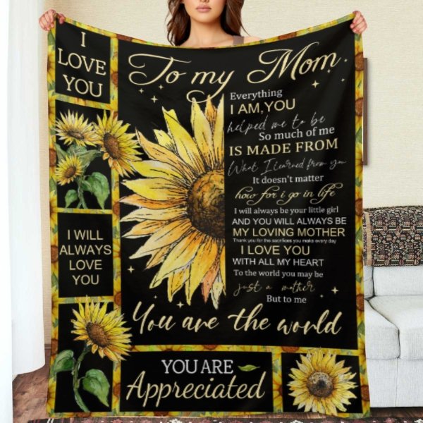 So Much Of Me Is Made From You - Family Blanket - New Arrival, Christmas Gift For Mother From Daughter - Lovscape